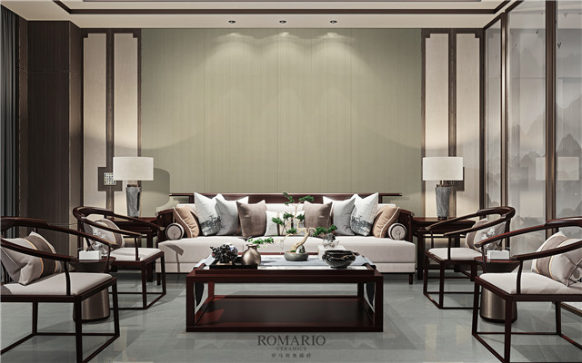 11 褐色 至尊金絲檀木（墻）  CB268J729+至尊星河印象（地） CD2510J726P.jpg